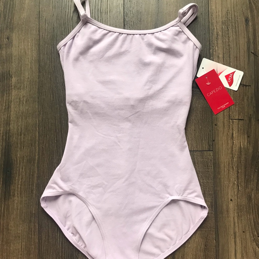 Capezio lavender Cotton Leotard